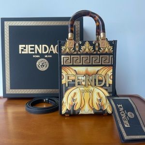Fendace Mini Sunshine Shopper Bag